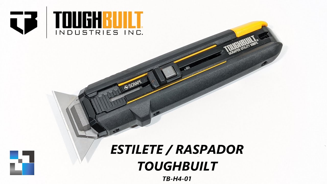 O FAMOSO ESTILETE RASPADOR TOUGHBUILT TB H4S5 01 EM REVIEW!