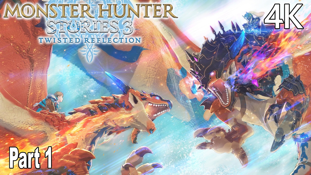 Monster Hunter Stories 3 Twisted Reflection Gameplay Walkthrough Part 1 (FULL GAME) No Commentary 4K