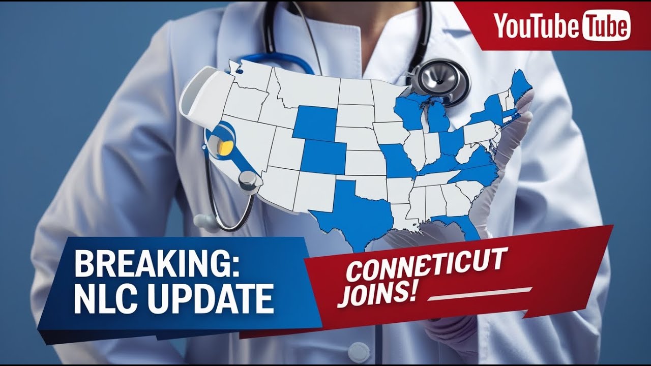 NLC Update 2025: Connecticut Now a Compact State | Nursing License News