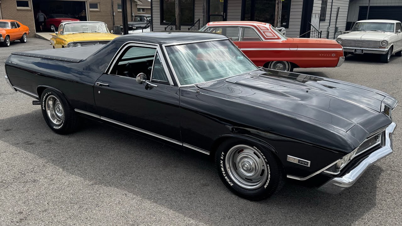1968 SS El Camino TEST DRIVE Big Block 29 900 $ Maple Motors #3463