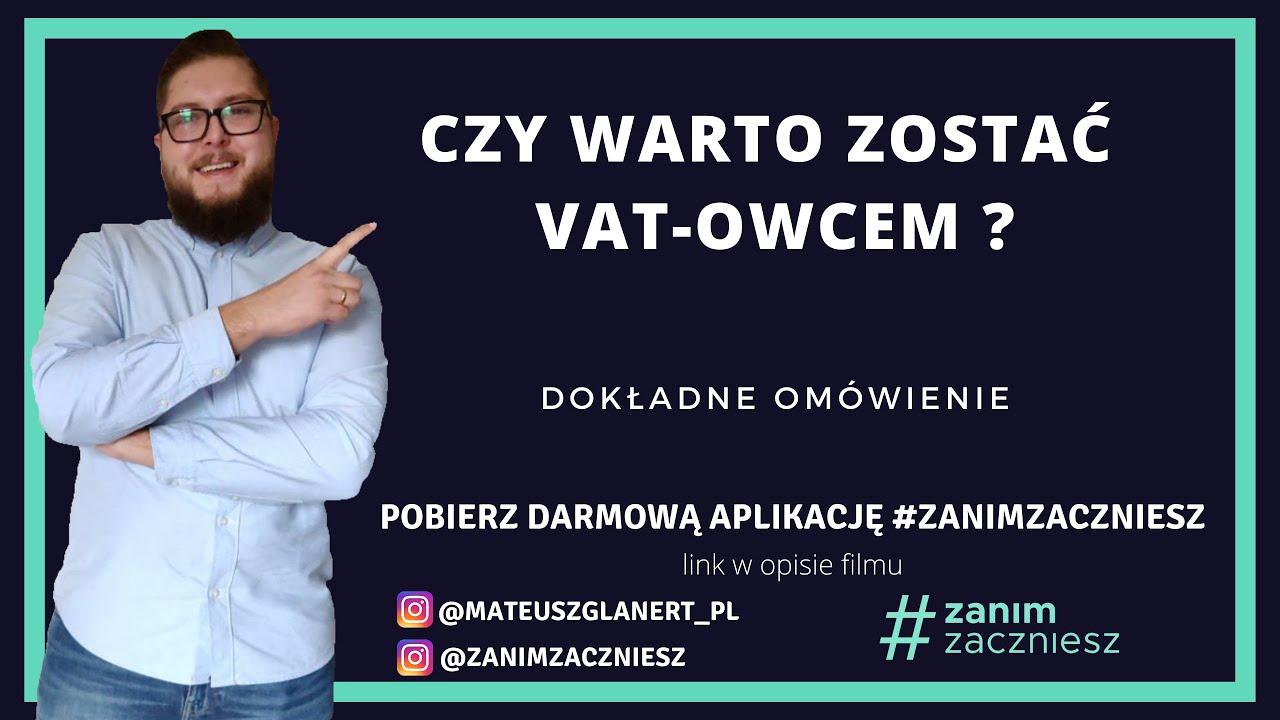 Czy warto zostać VAT-owcem?