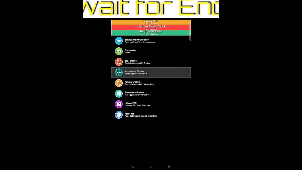Pgt + new update | Best Settings For 2 gb ram | 