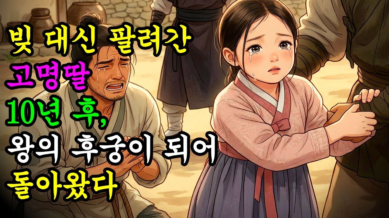 빚 대신 팔려간 고명딸, 10년후 왕의 후궁이 되어 돌아왔다 | 야담 | 옛날이야기 | 조선시대