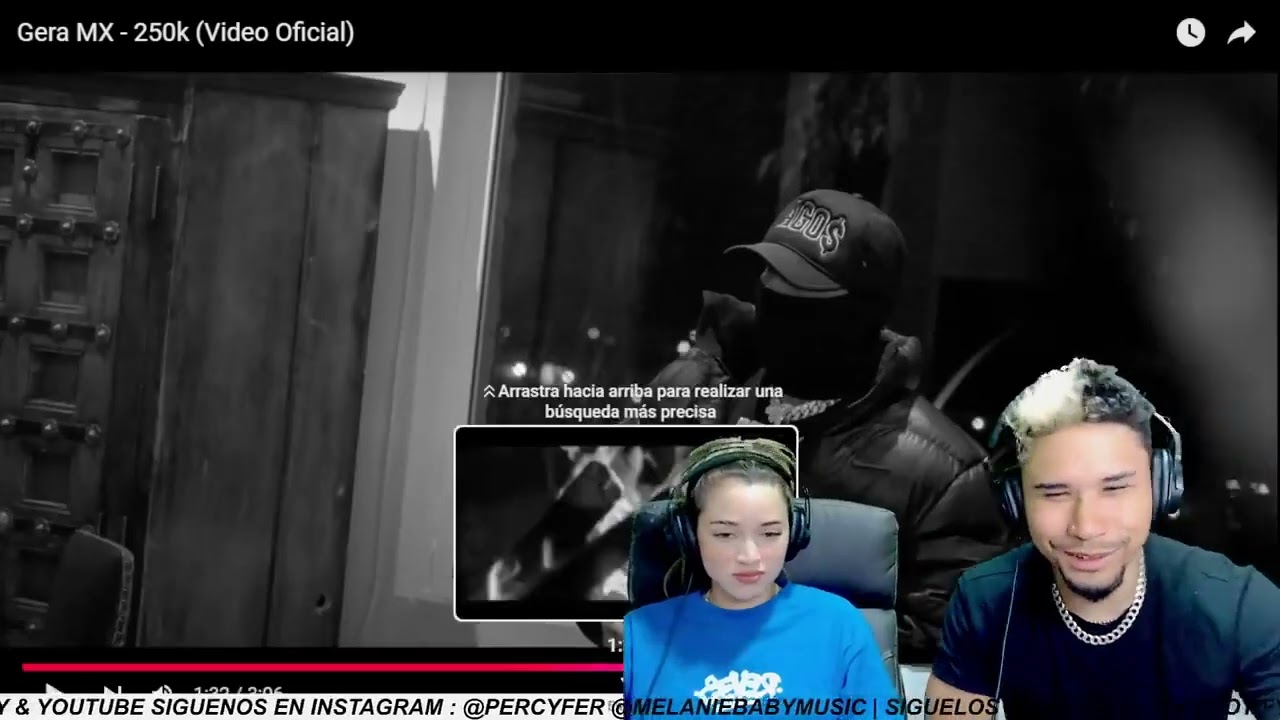 Gera MX - 250k (Video Oficial) TIRADERA ( VIDEO RESUBIDO )||👦🇵🇪👱‍♀️🇻🇪🇵🇪 REACCIÓN
