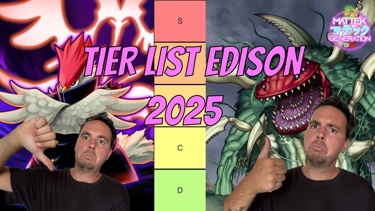 I Migliori Mazzi di Yu-Gi-Oh! per il Nazionale SDG! | Edison Format | Tier List Yu-Gi-Oh!