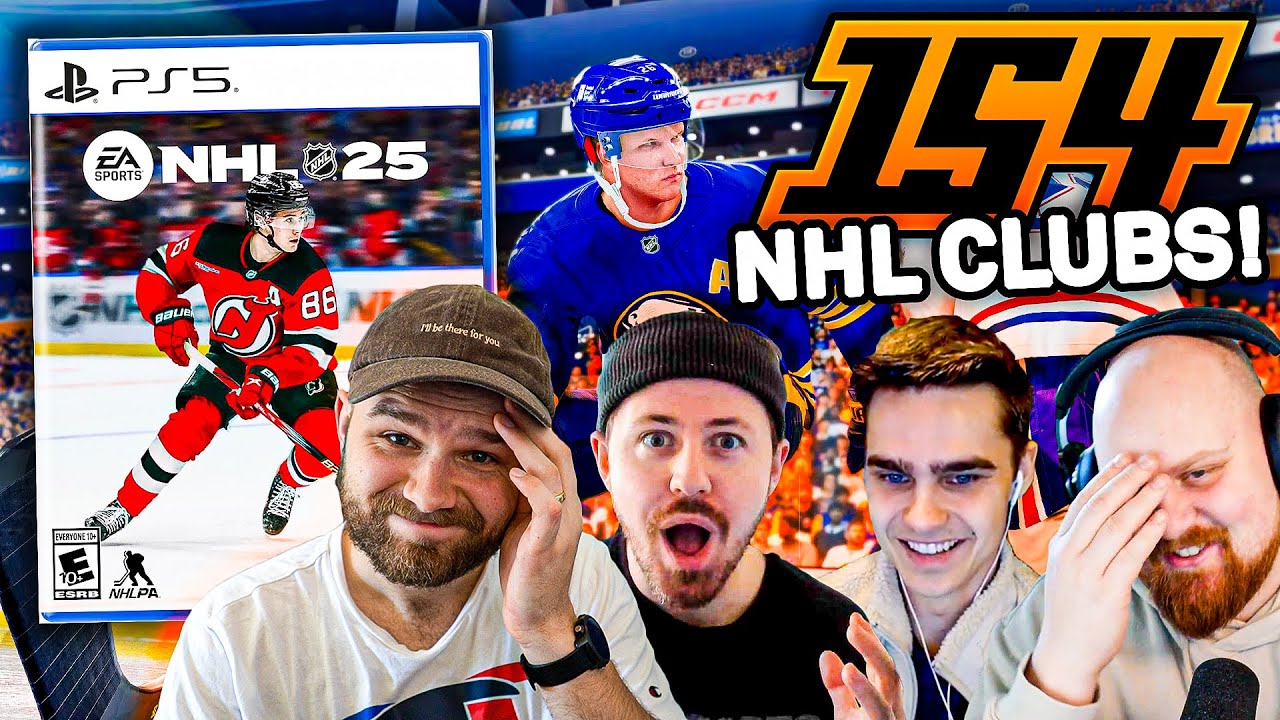 154 SPELAR NHL 25 FÖRSTA GÅNGEN!!