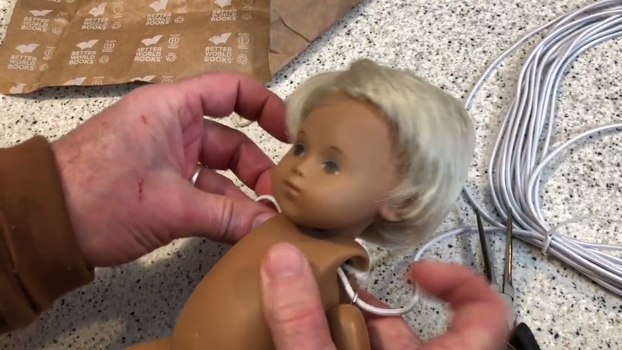 Sasha Baby Doll Unboxing and Restringing