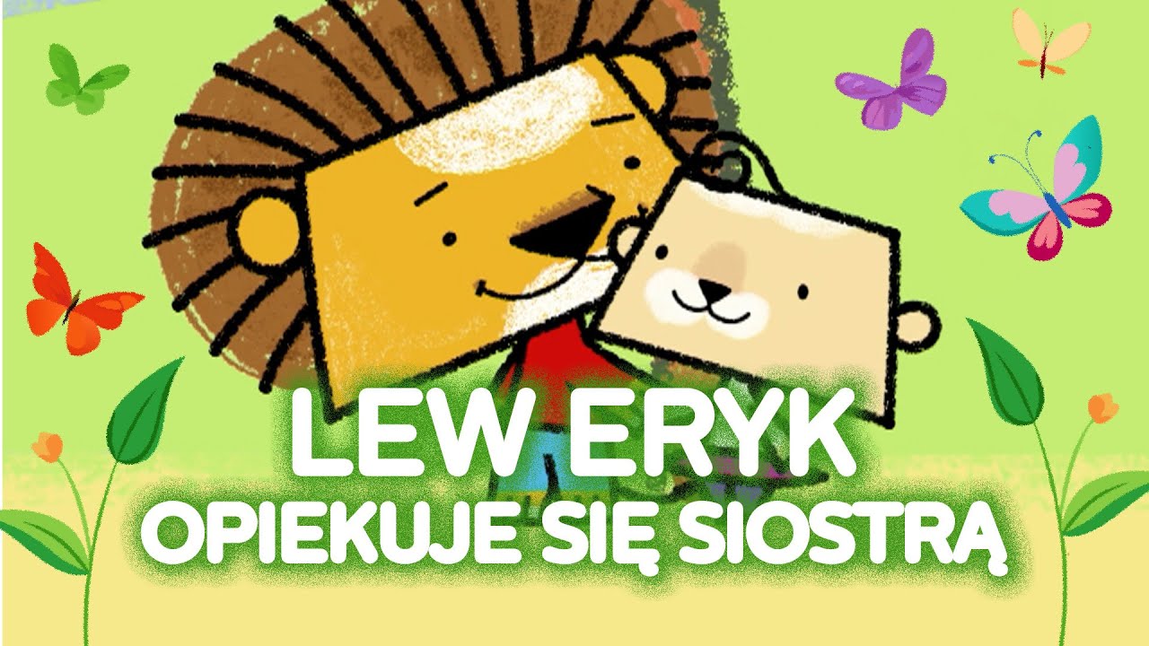 Dzielny Lew Eryk uczy siostrę 👩‍🦰🧒| MIX BAJEK | MiniMini+