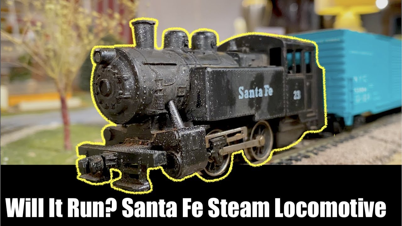 Will it Run? Santa Fe Steam Locomotive (Lima 040)