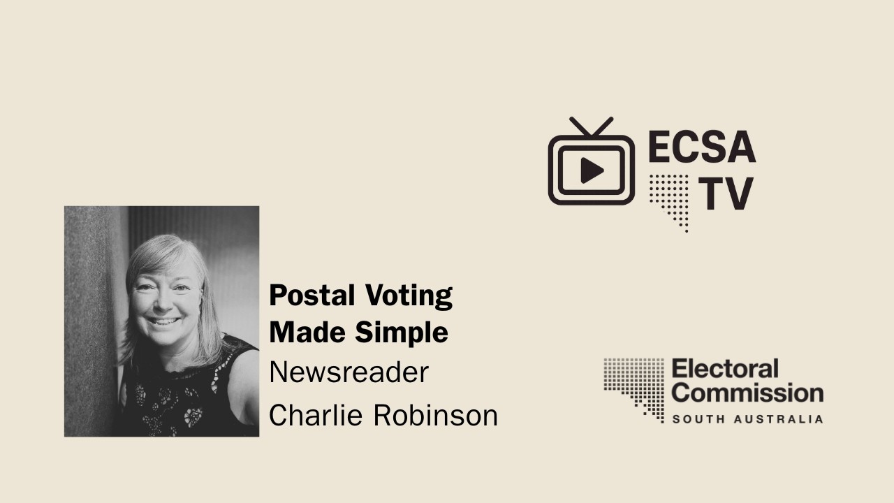 ECSA TV Explainer | Postal Voting Made Simple: Apply Early, Return Promptly