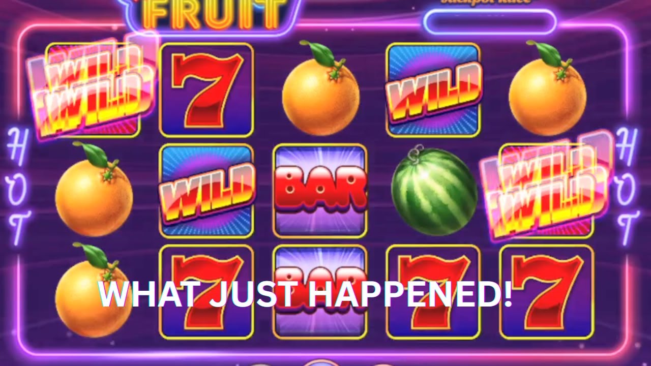 Best strategy to walk away with profit in hot hot fruit.
