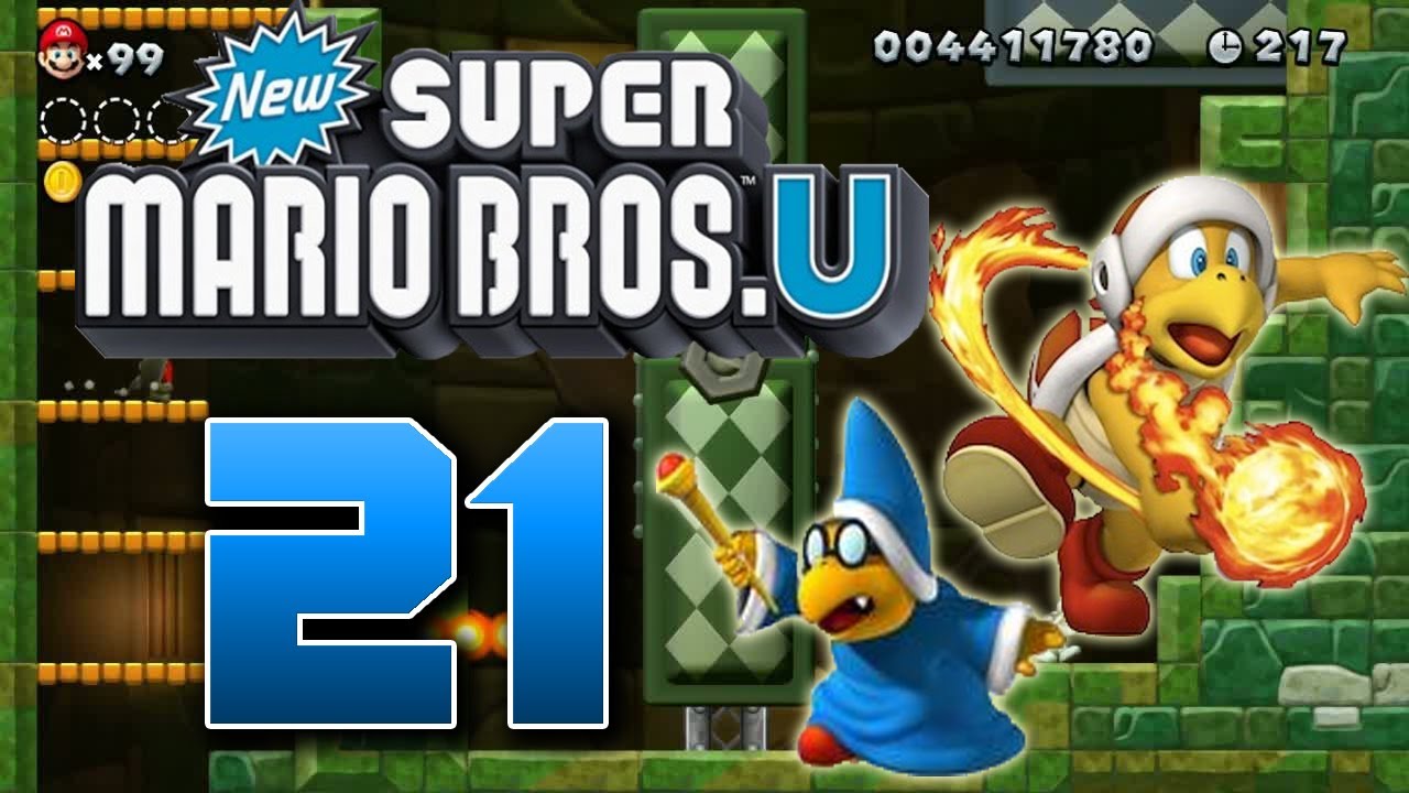 NEW SUPER MARIO BROS. U 👨🏼‍🔧 #21: Kamek verzaubert