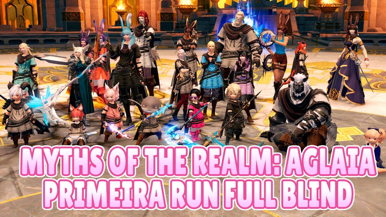 Alliance Raid Myths of the Realm: Aglaia - Primeira run blind com amigos!