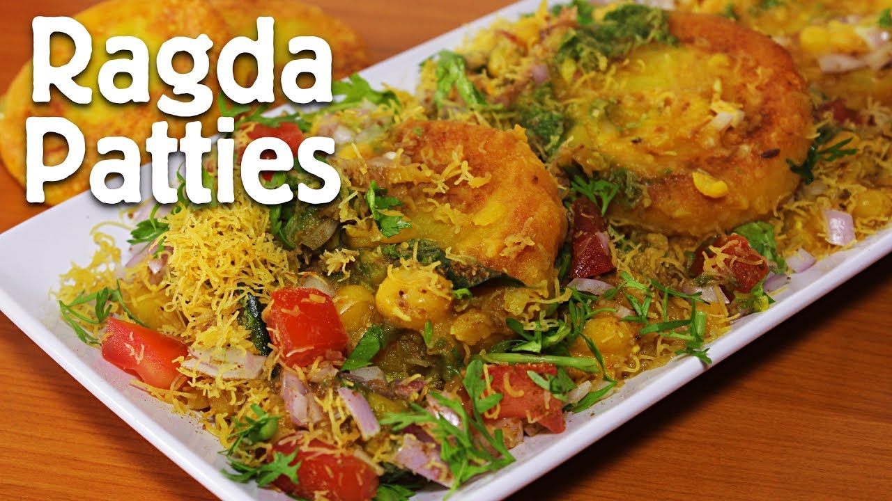 Ragda Patties Recipe | Mumbai Street Food Chaat Recipe | Kanak's Kitchen