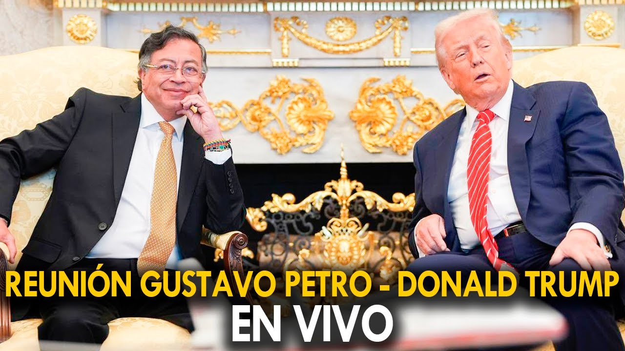 🔴 ¡EN VIVO! REUNIÓN GUSTAVO PETRO - DONALD TRUMP. TODO EL PLANETA A LA EXPECTATIVA.