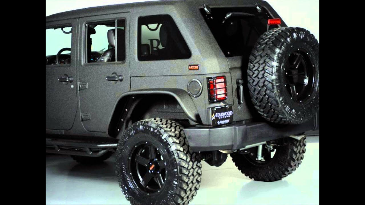 2014 Lifted Jeep Wrangler Unlimited Fastback