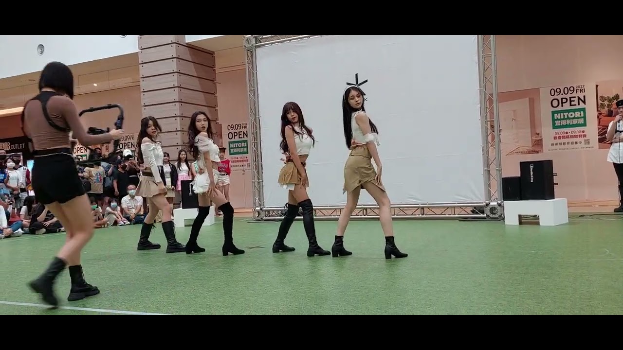 高雄快閃---舞客女團---BLACKPINK - pink venom---舞客星---20220828---草衙道SKM Park Outlets
