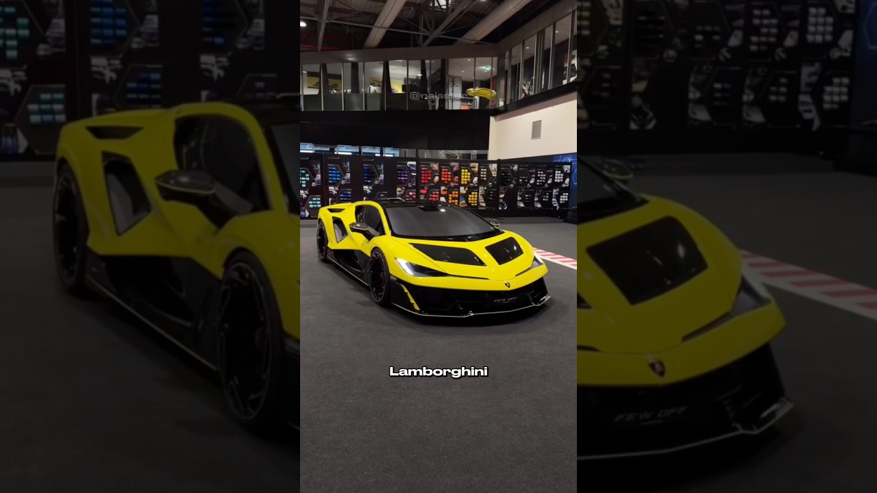 &iexcl;El NUEVO LAMBORGHINI FENOMENO!🤯🔥 #lamborghini #coches #cars