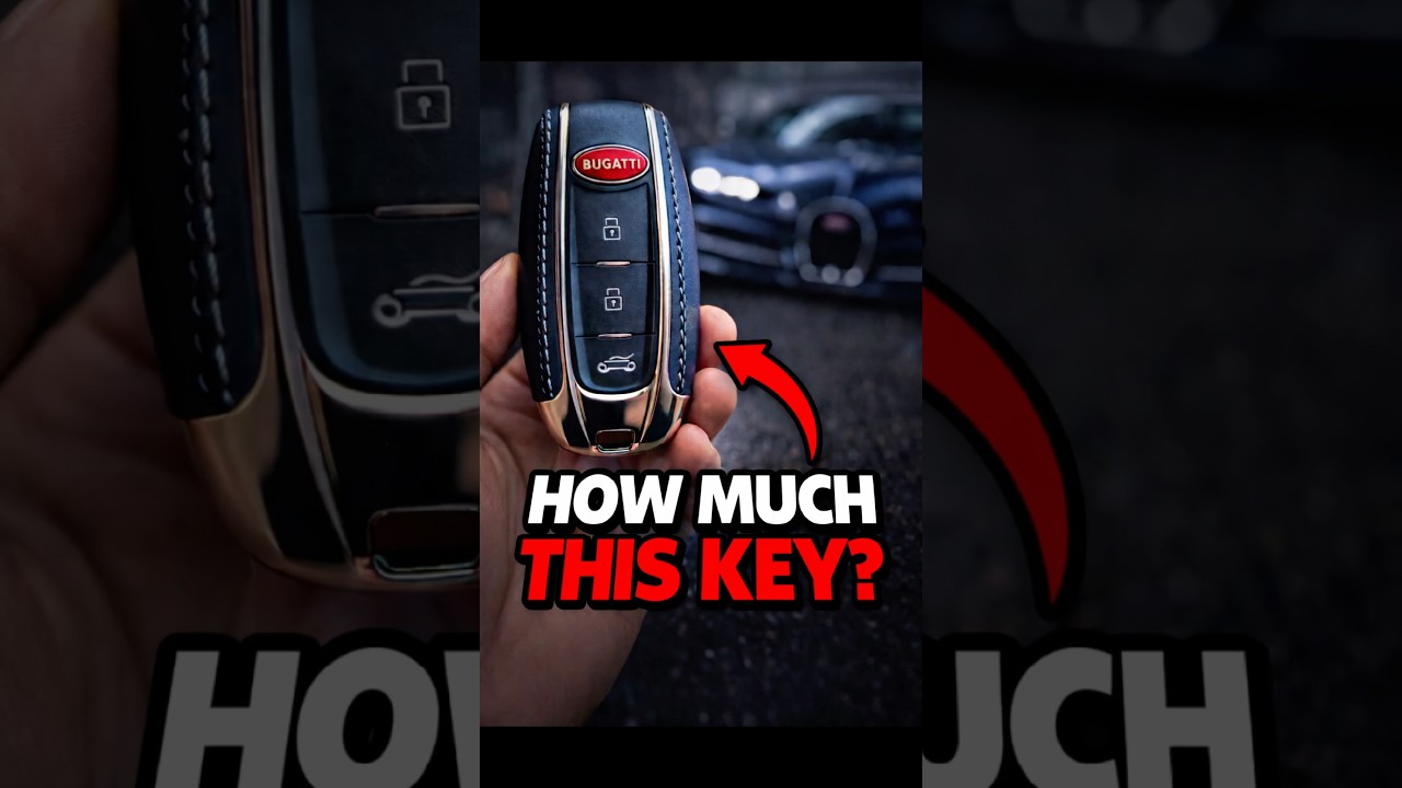 This BUGATTI Key Costs More Than Your Car❗️😲 #shorts #bugatti