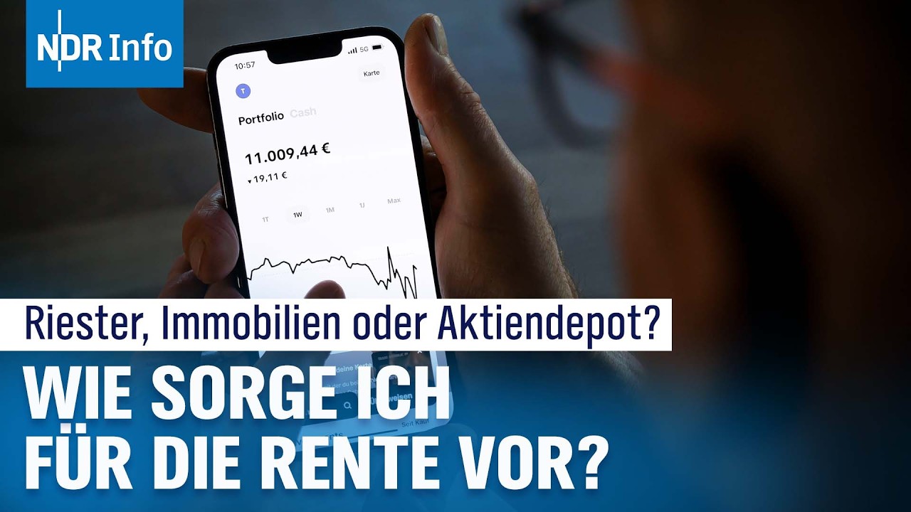 Altersarmut: Jede f&uuml;nfte Person davon bedroht - richtig vorsorgen f&uuml;r die Rente | NDR Info