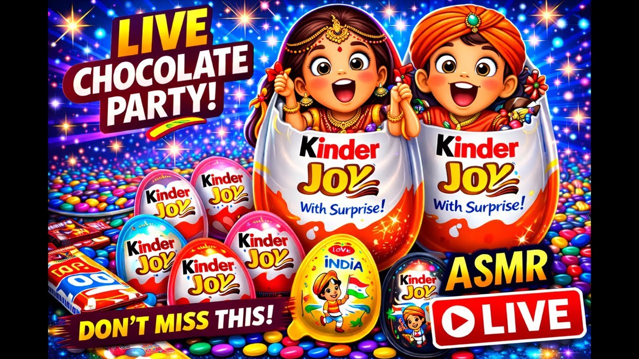 Surprise Eggs Unboxing | ASMR | #KinderJoy #KinderJoyOpening #KinderSurprise