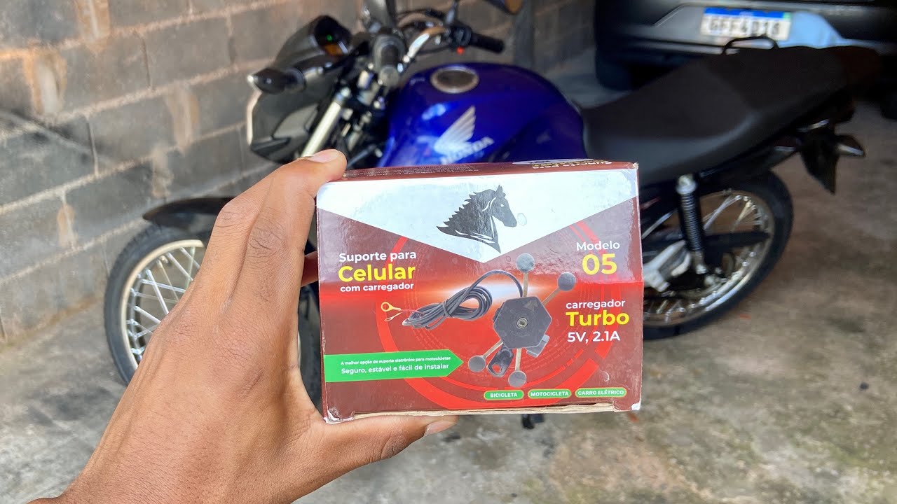 COMO INSTALAR O SUPORTE COM CARREGADOR NA SUA MOTO! ⚡️ *o melhor suporte*
