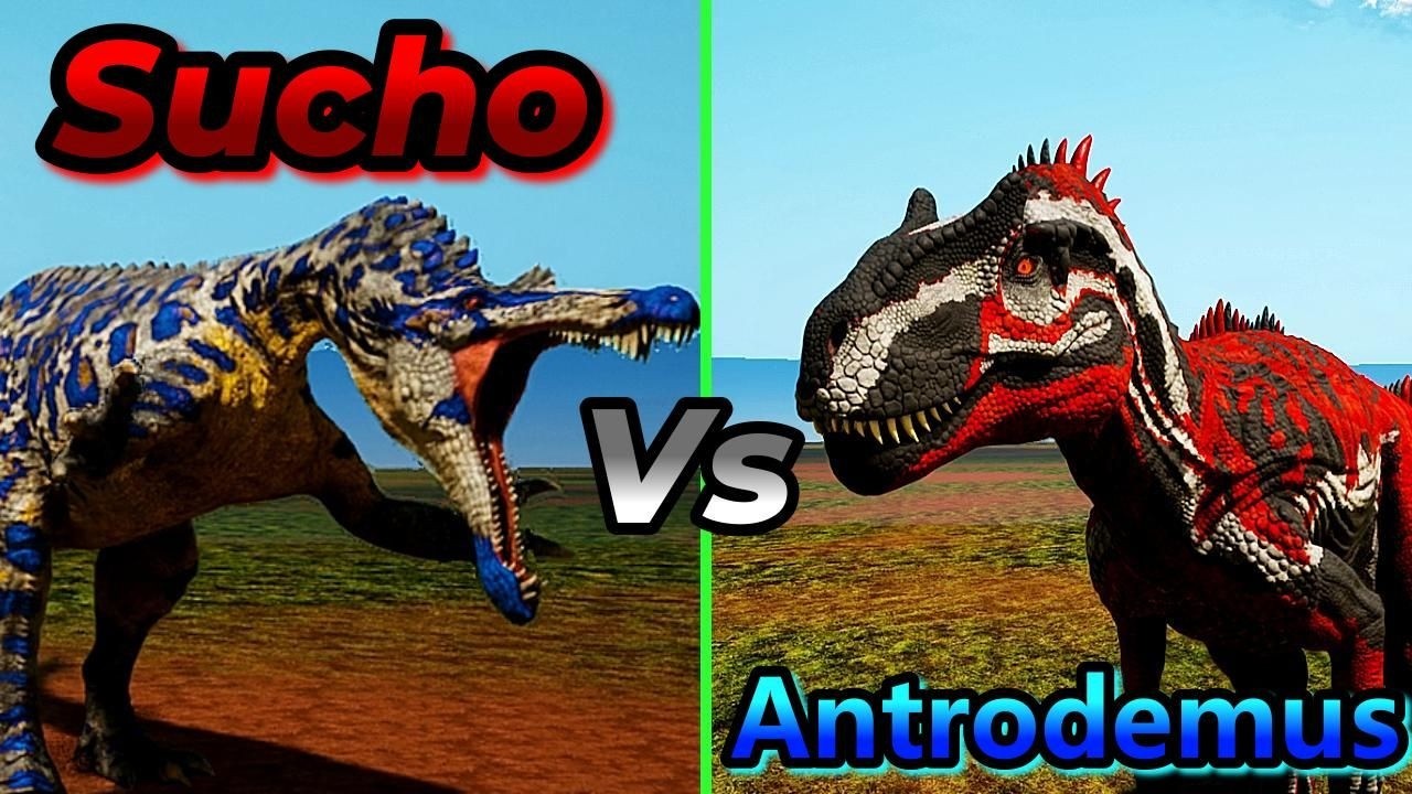 Suchomimus Vs Allo\Trike\Spino | Ark Survival Ascended | Ark Mods | Ark Battles | Gameplay
