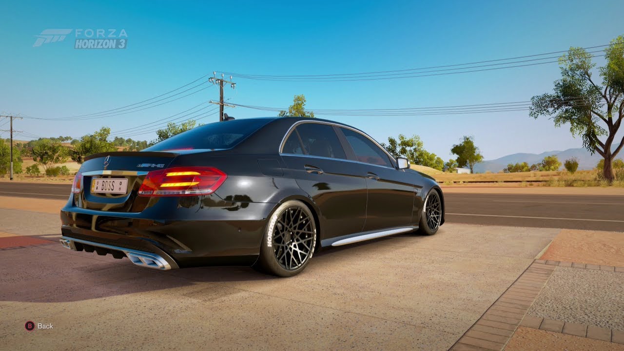 Forza Horizon 3| 800HP+ 2013 MERCEDES-BENZ E 63 AMG