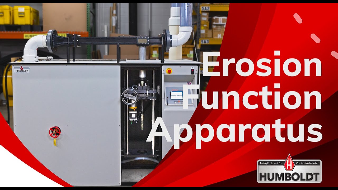 Erosion Function Apparatus EFA Humboldt Soil Sample Testing Machine HM-5940