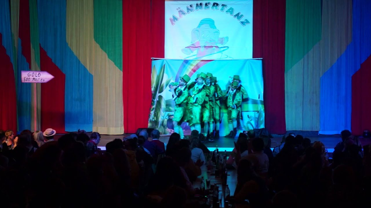 Irland am Ende des Regenbogens - Männertanz Hofen 2015