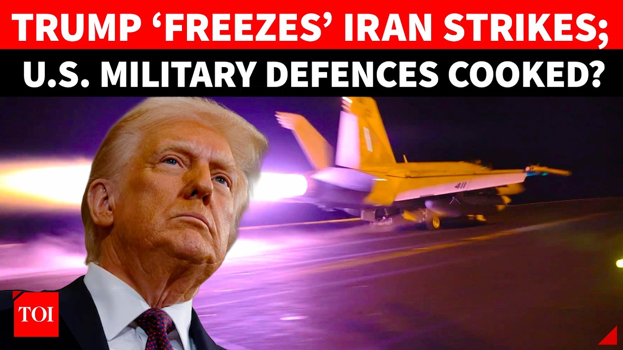 US Defences TAPPED OUT? &lsquo;Halt Iran Strikes Now&rsquo;: Trump Hits Brakes As IRGC Drains Missile Stockpile