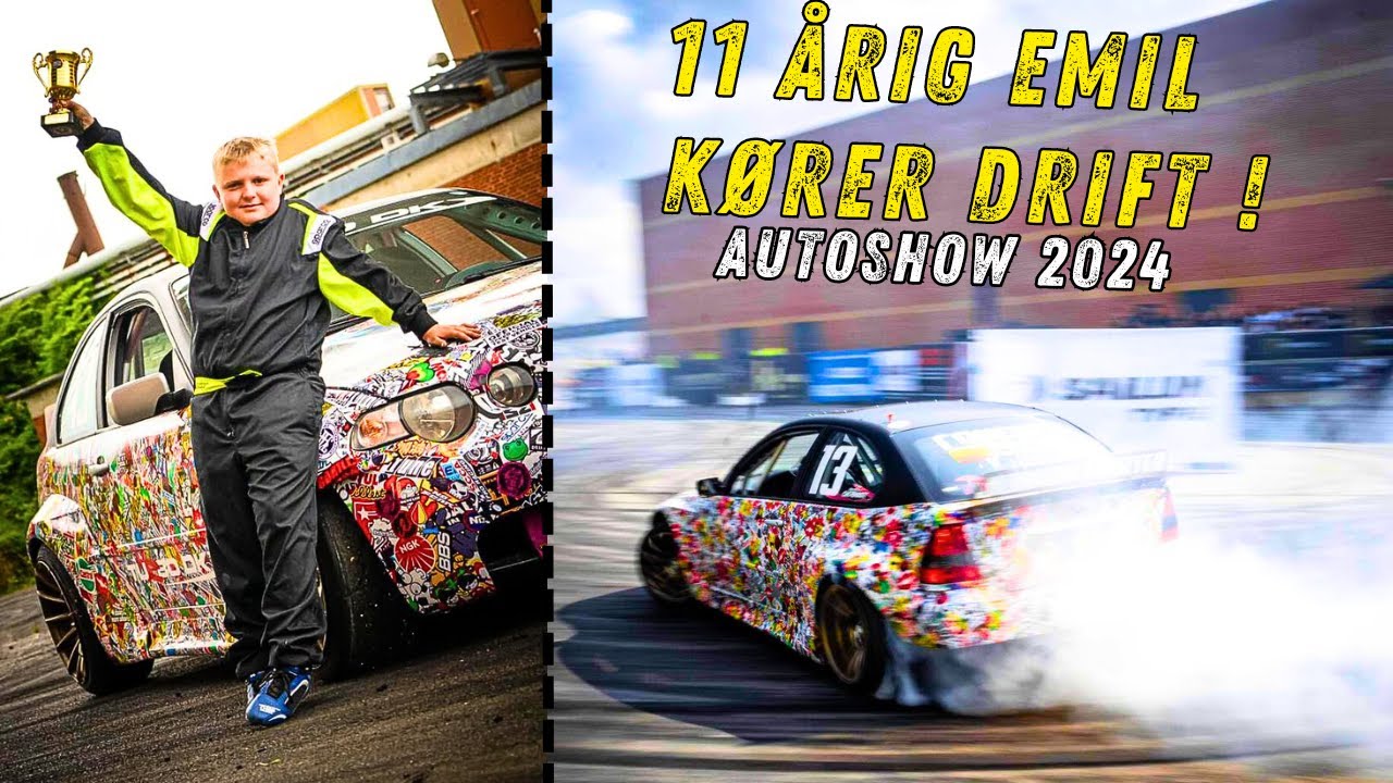 11 Årig kører drift - Autoshow 2024 !