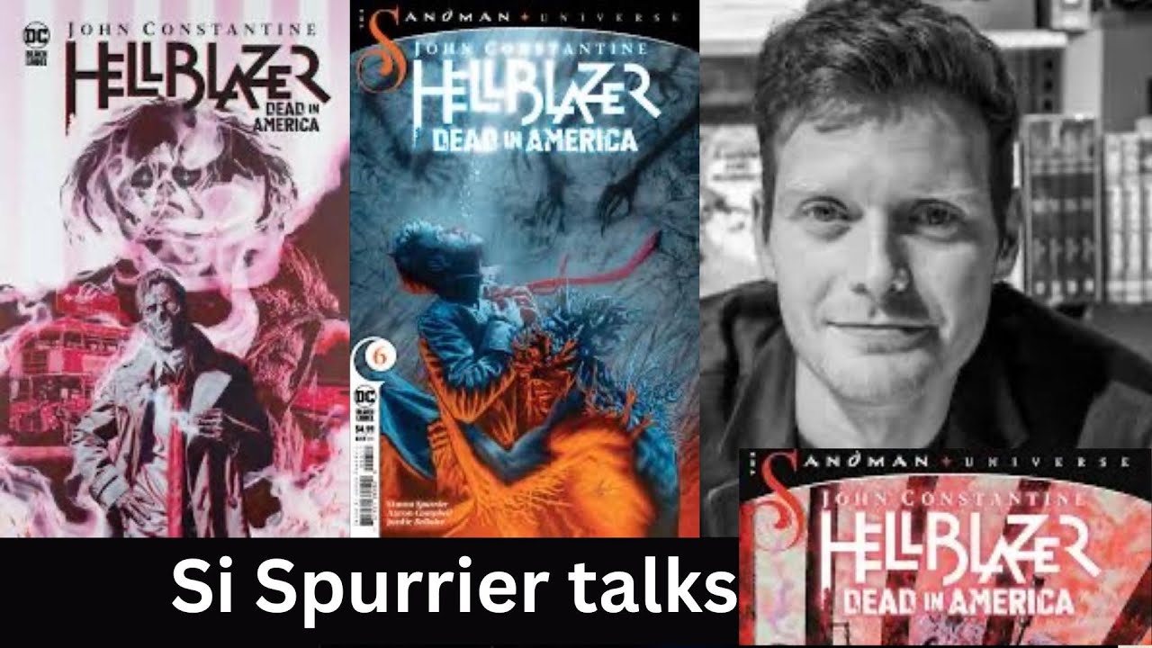 Si Spurrier talks Hellblazer: Dead in America! #hellblazer #dccomics