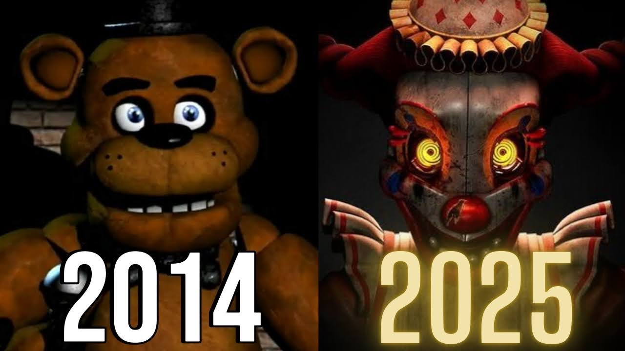 Five Nights at Freddys All Trailers (2014-2025)