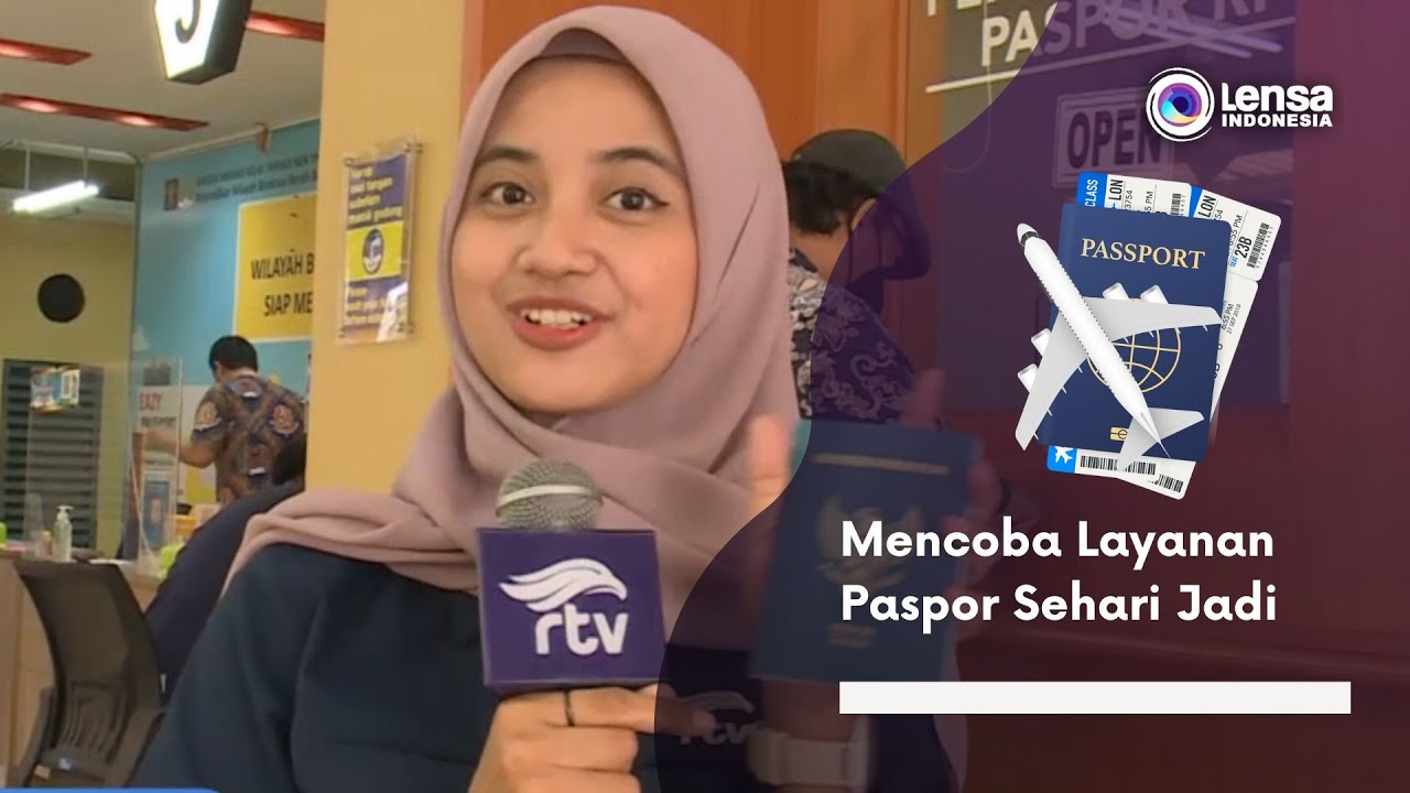 Mencoba Layanan Paspor Sehari Jadi