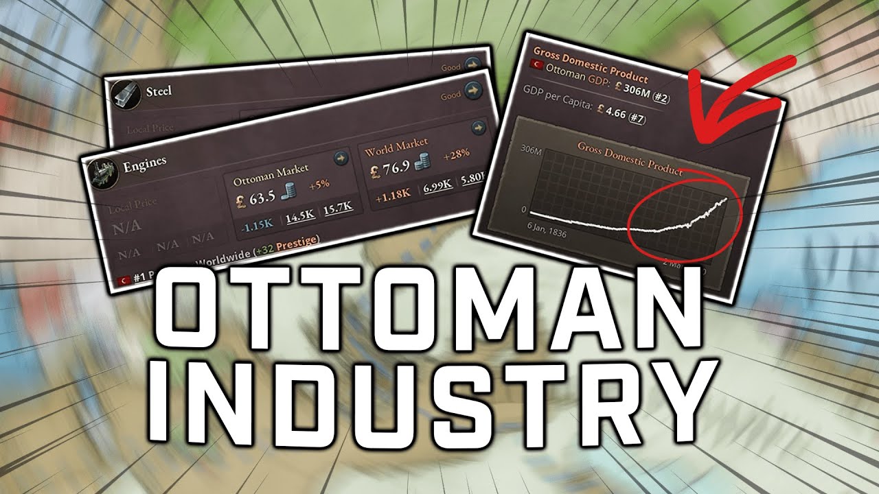 The Ottoman MEGA INDUSTRY Strategy That BROKE Victoria 3's Economy (Victoria 3 1.9)