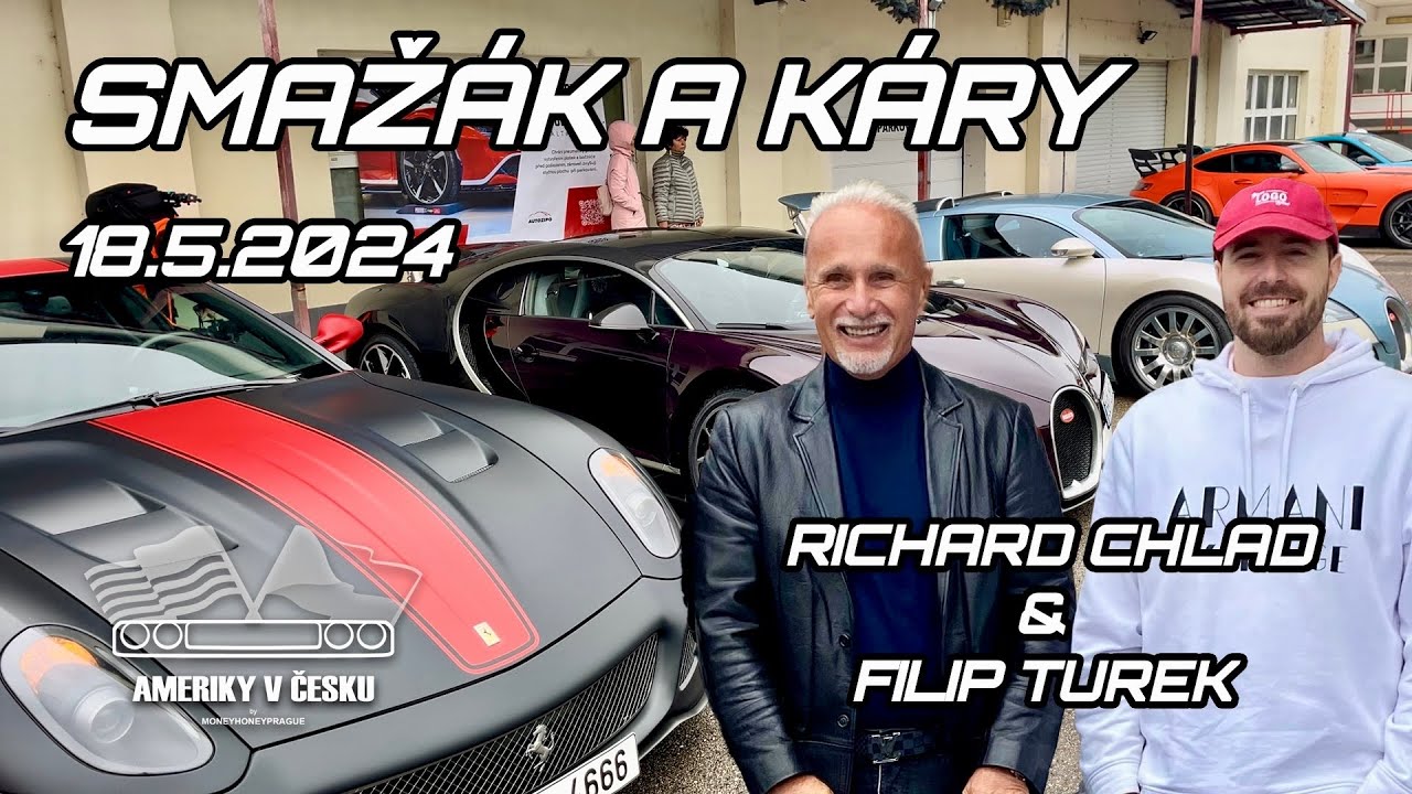 SMAŽÁK A KÁRY 18.5.2024 - Filip Turek & Richard Chlad I AMERIKY V ČESKU vlog I @OlympiaCentrumVsenory