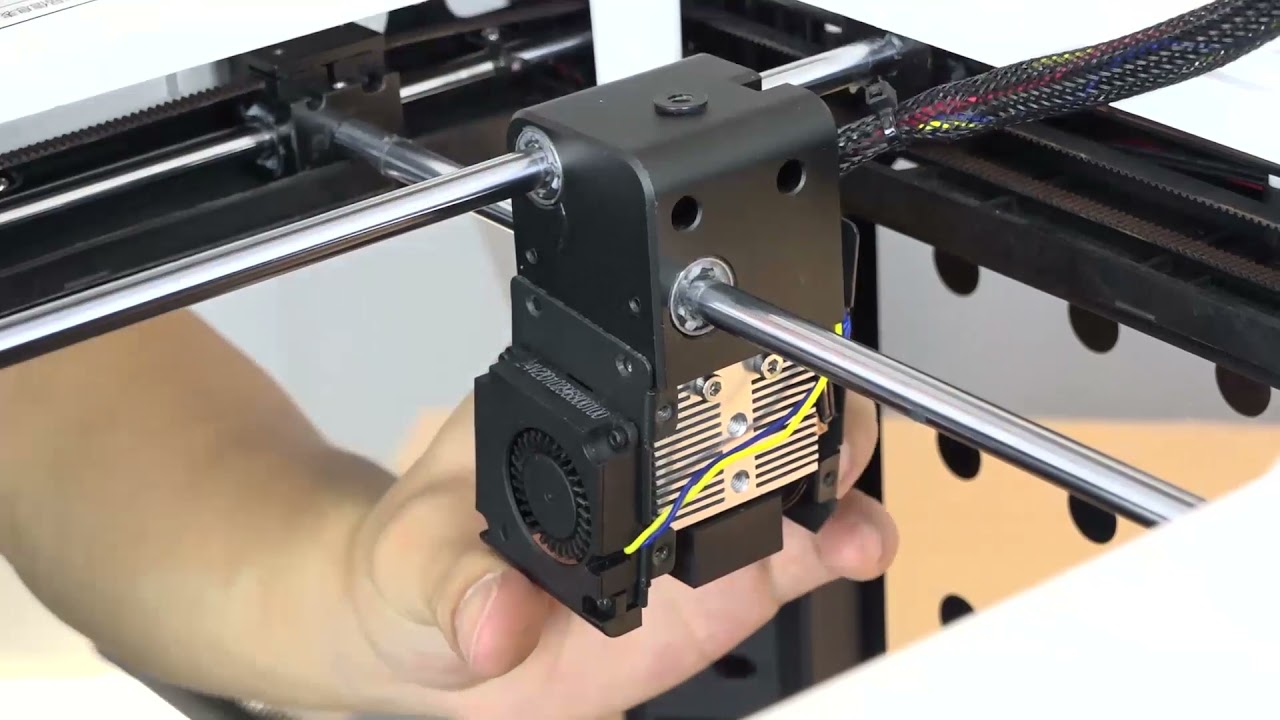 Service tutorial CR - 200B replace the new hotend kit
