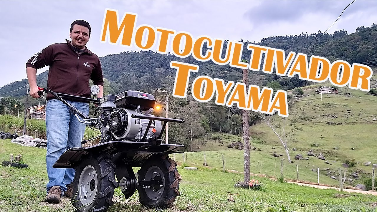 Adquirimos um Motocultivador Toyama TT90R - XP (Montagem Tratorito)