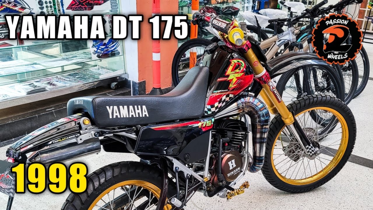 Yamaha DT 175 1998 con muchos Extras en accesorios...