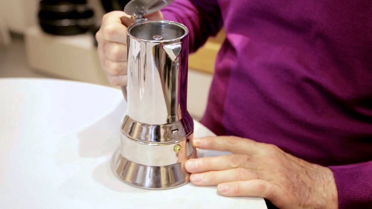 Richard Sapper's iconic espresso maker for Alessi