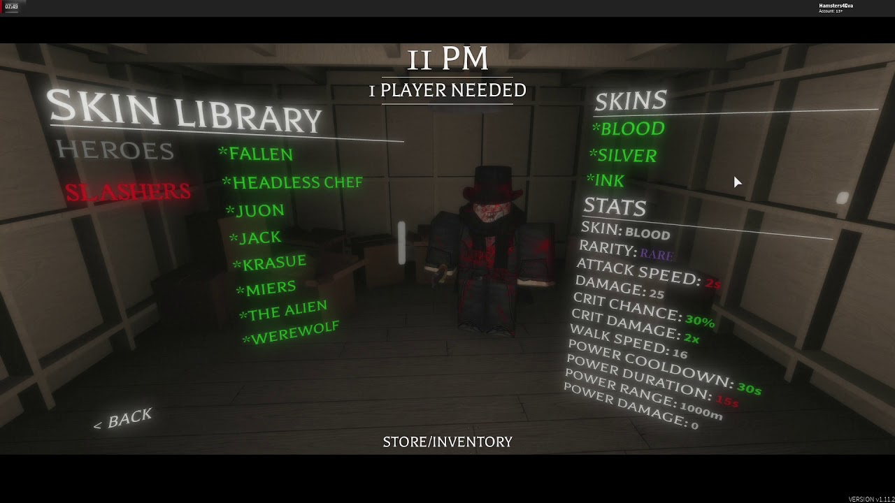 Before the Dawn Redux: All Heroes and Slasher Skins