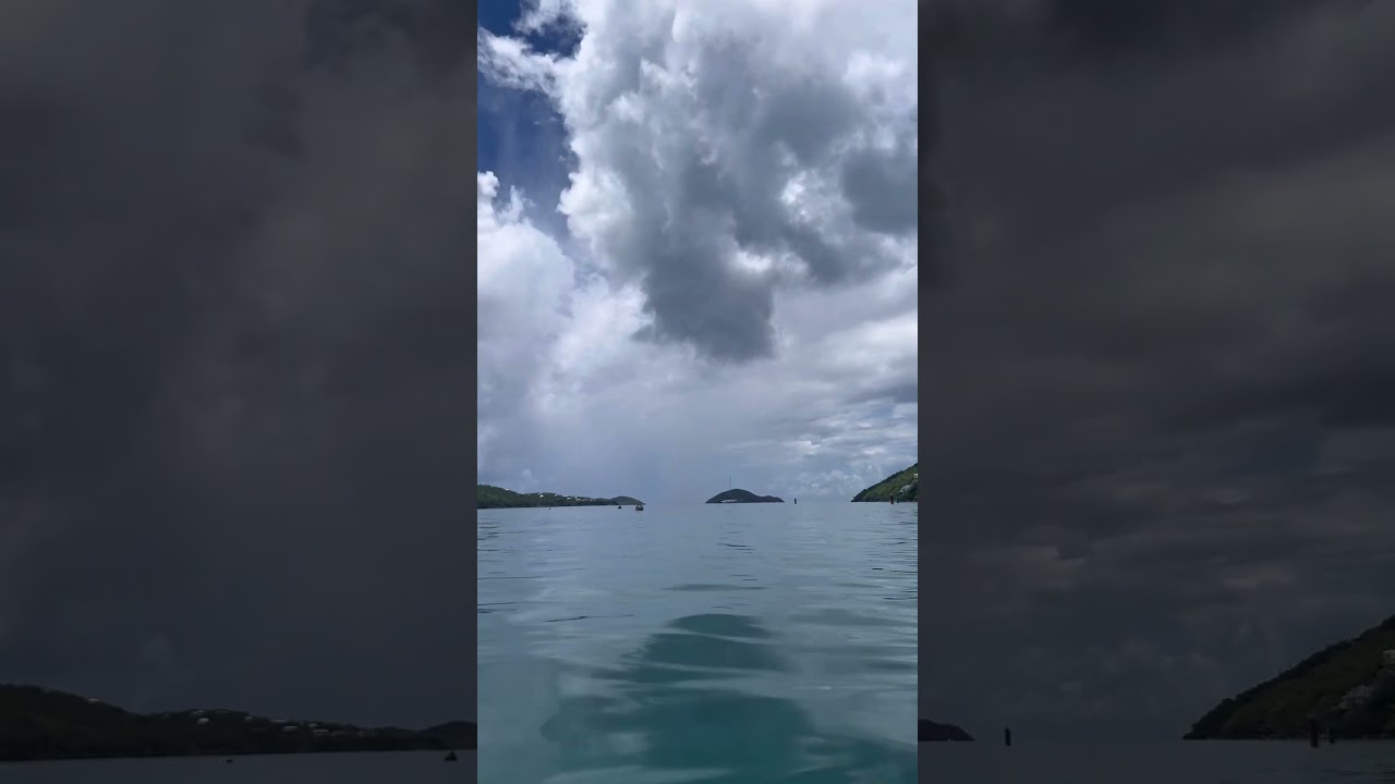 Visiting Magens Bay Beach in St. Thomas 🏝️ #CruiseShip #MagensBeach #StThomas