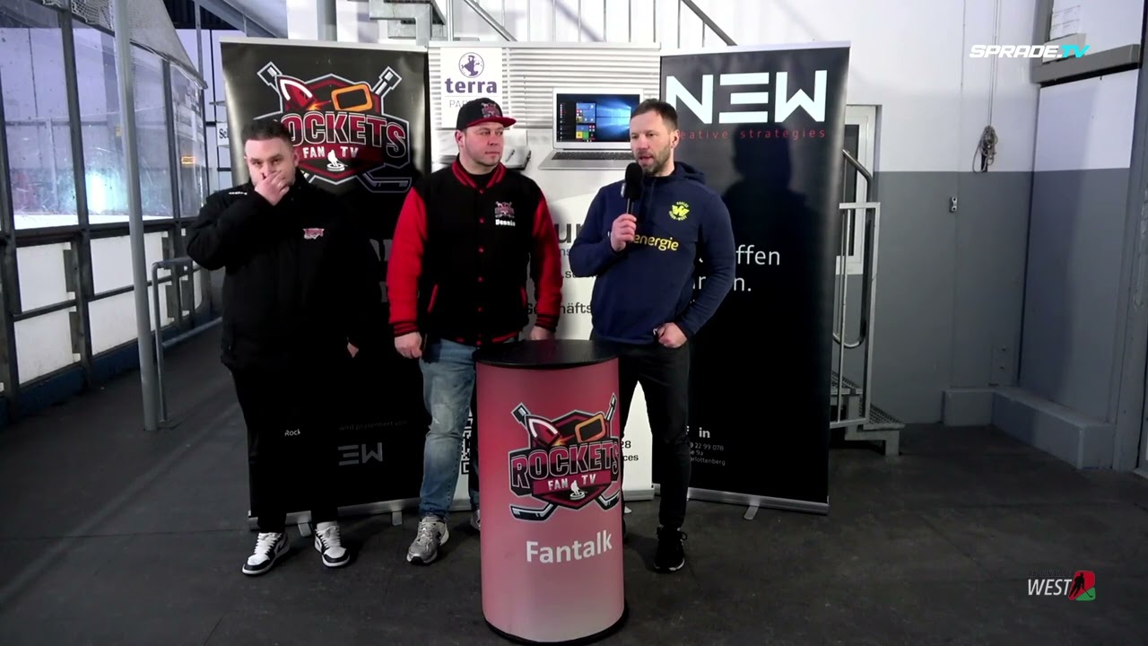 Rockets Fan TV - Pressekonferenz EG Diez Limburg vs  Essen West 09012026