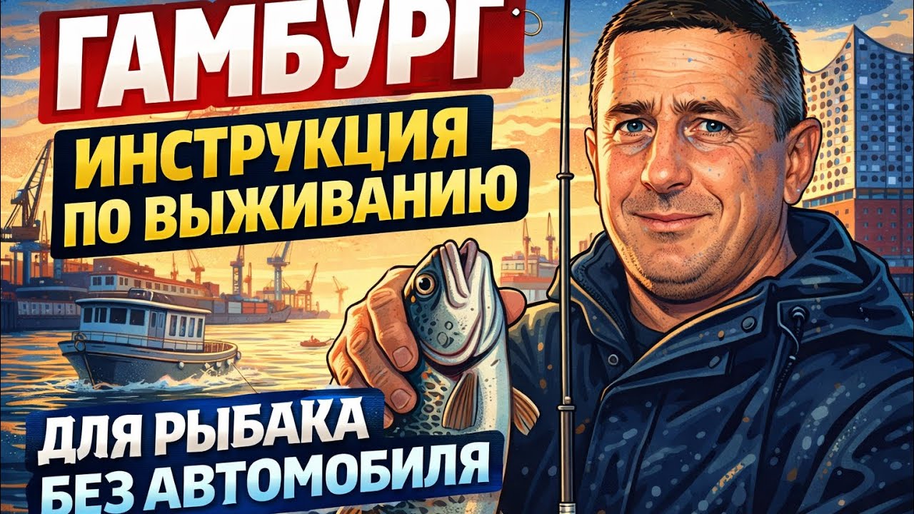 Гамбург: Инструкция по выживанию для рыбака без автомобиля.