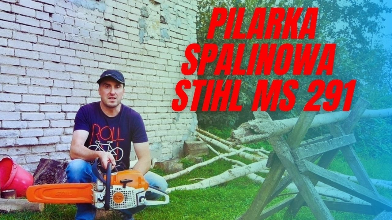 Pilarka spalinowa Stihl MS 291 test dźwięk silnika | Chainsaw Stihl MS 291