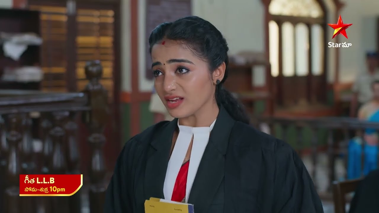 Geetha LLB Promo | 23 June 2025 | Mon - Fri at 10 PM | Star Maa Serials | Star Maa