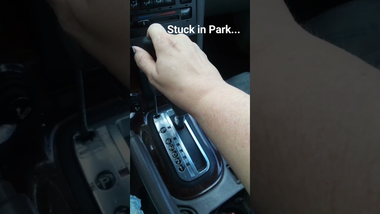#car #automobile #nostart #shifter #stuck #gearshifter  stuck in park can't shift into gear ⚙️