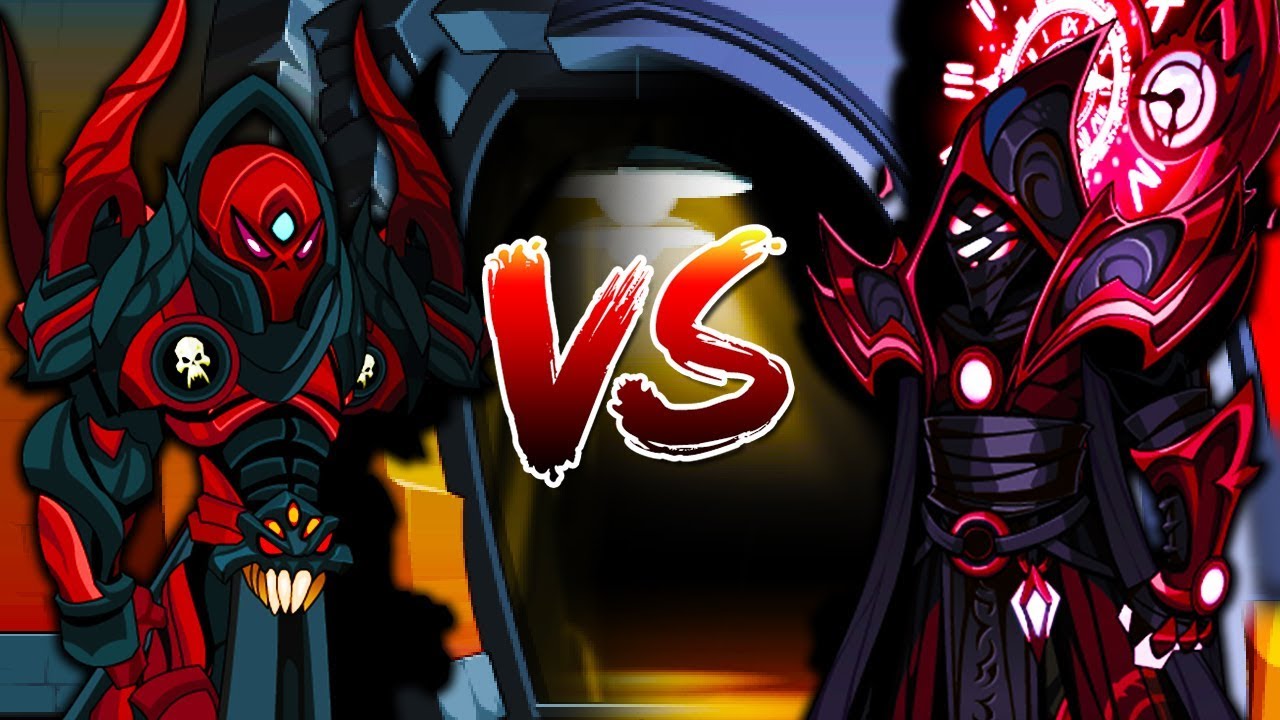 Void Highlord vs ShadowStalker of Time - Soloing (AQW Class Comparison)