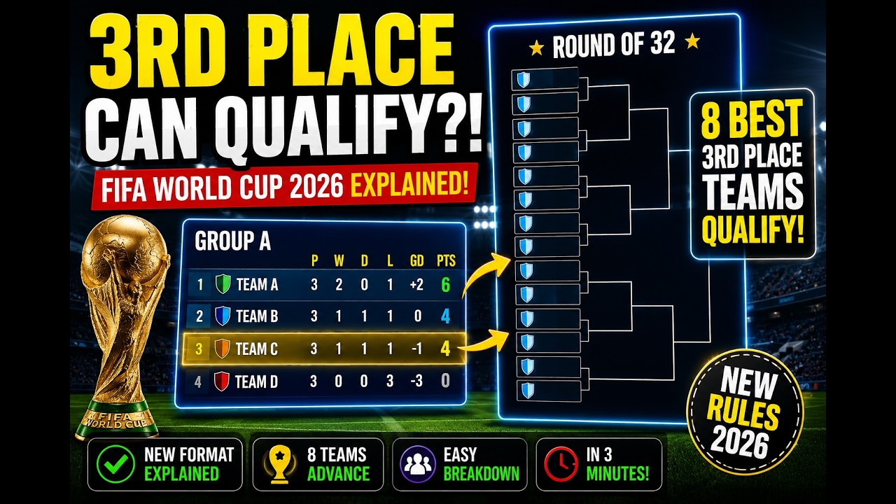 8 Third-Place Teams Will Qualify... But HOW? 🤔